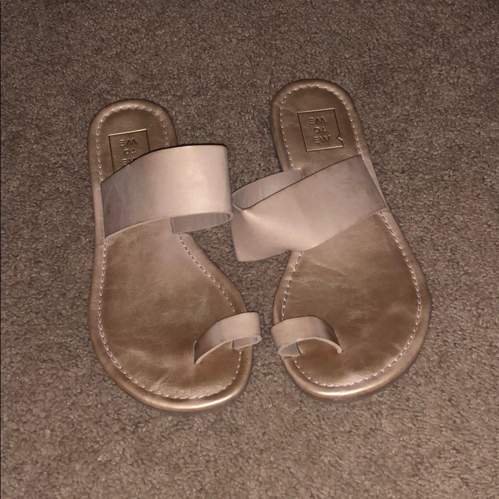 Nude sandals